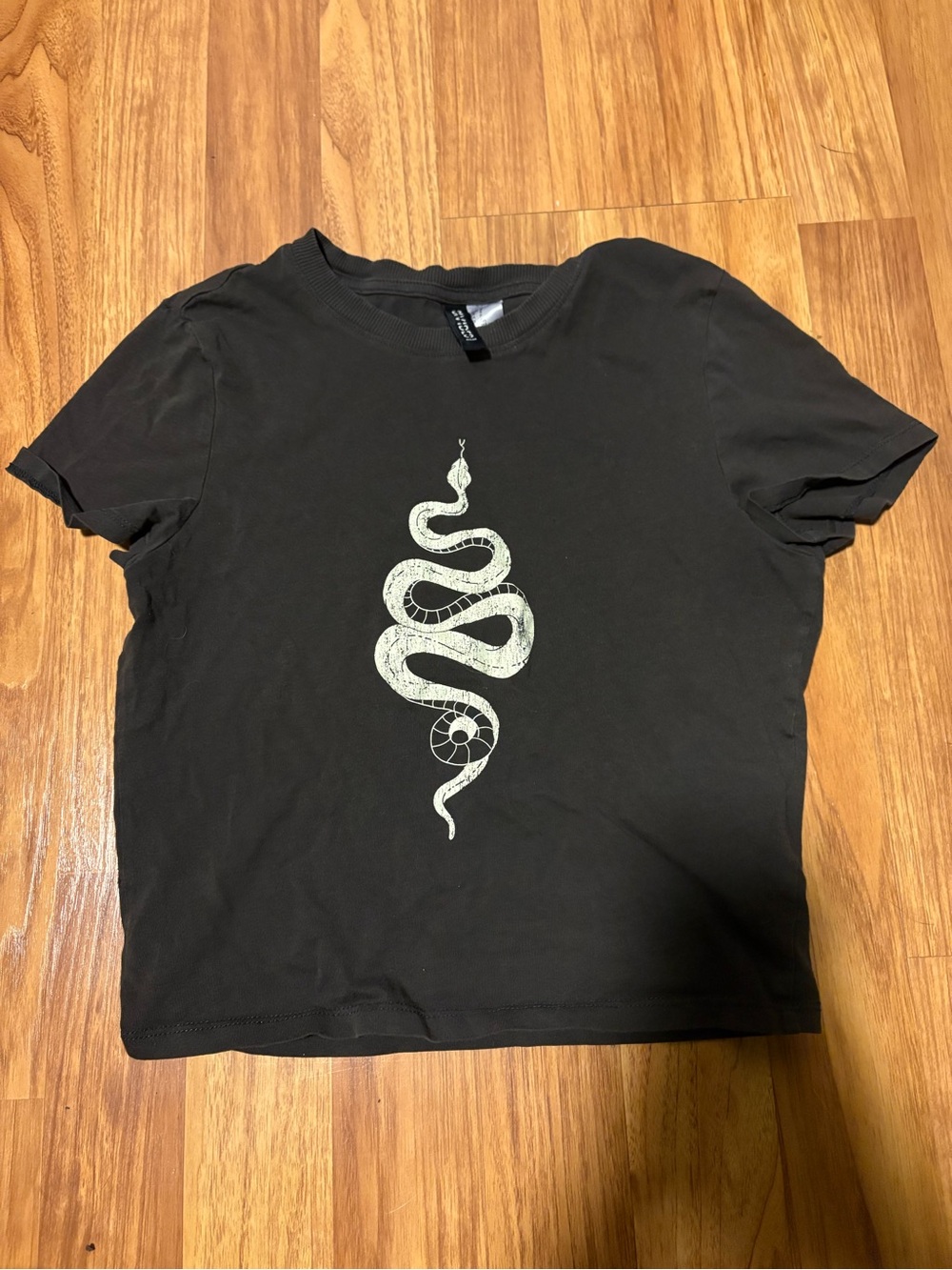 Black Snake Graphic Tee - H&M